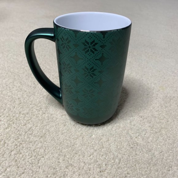 DavidsTea Patterned Green Mug - Picture 1 of 5